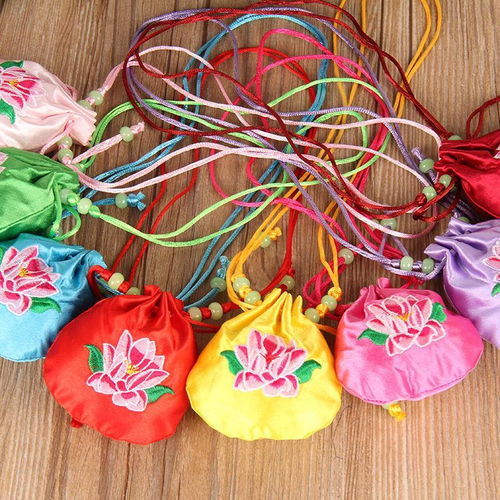 湘繡手工香囊包送小朋友香包袋異域刺繡荷包小空袋子錦囊滿包福袋